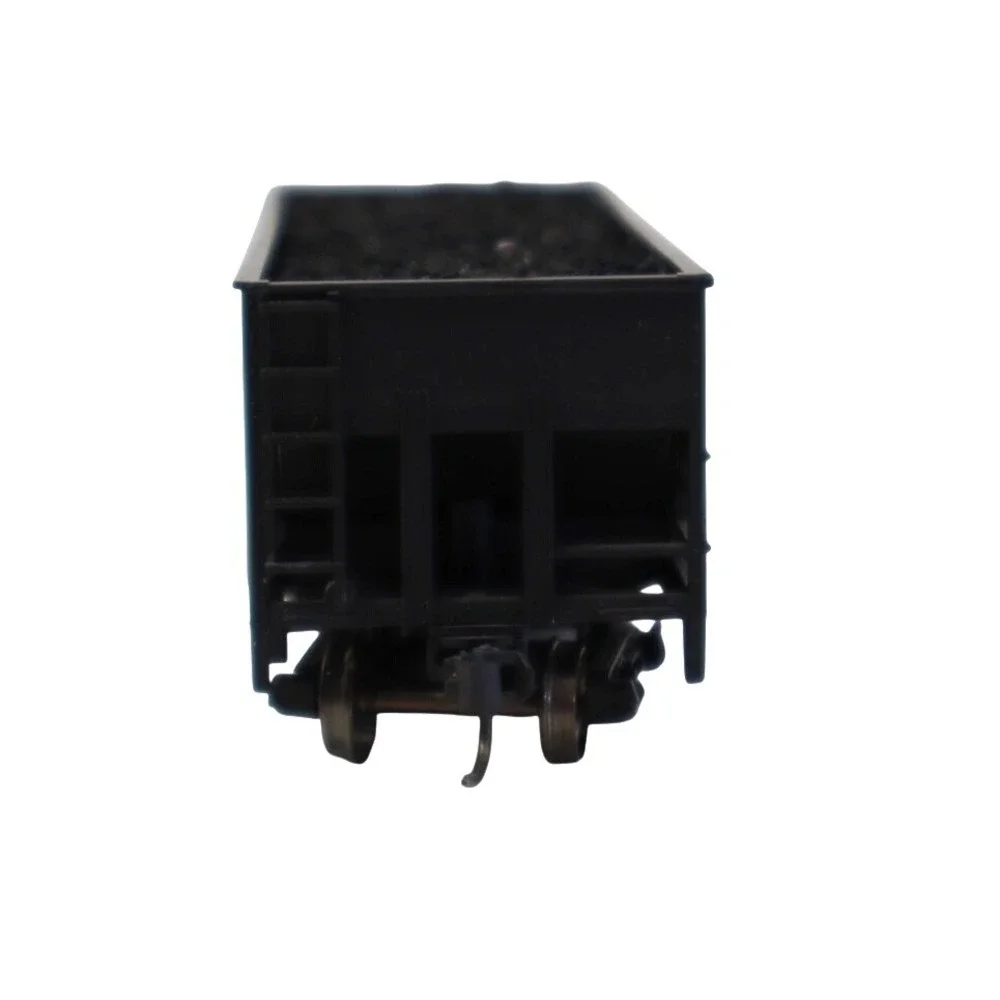 HO‎ Scale Black Hopper Rail Car with Coal Load BLT 5-41 Freight Train Model
